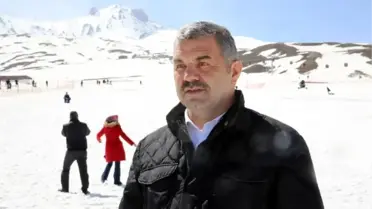 Kayak Sezonunda Erciyes'e 1 Milyon 600 Bin Kişi Geldi