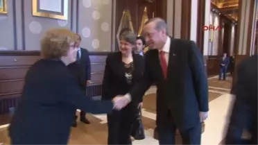 BM Kalkınma Programı Başkanı Clark Cumhurbaşkanlığı Sarayı?nda