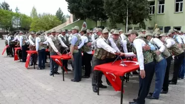 Midyat'ta 123 Geçici Köy Korucusu Yemin Ederek Görevine Başladı