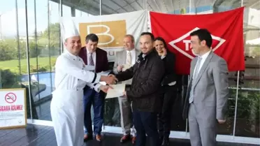 Tse'den Baia Otel'e Sertifika