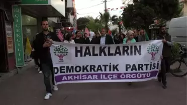 Hdp Akhisar'da Milletvekili Adaylarını Tanıttı