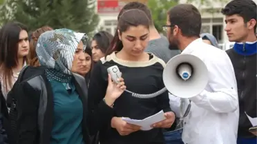 İdilli Öğrencilerden 'Kan Akmasın' Eylemi