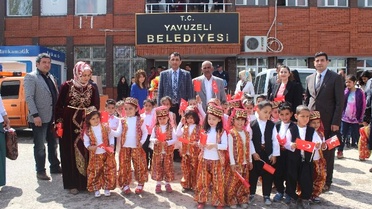 Minikler 23 Nisan Ulusal Egemenlik ve Çocuk Bayramını Kutladı