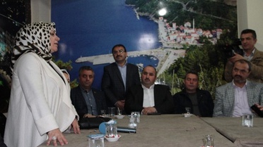AK Parti'li Aday Döğücü, Stk'ları Ziyaret Etti