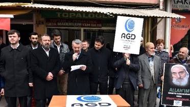 Agd Gümüşhane'de Mısır'da Ki Hukuksuzlukları Protesto Etti