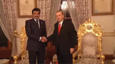 Erdoğan, Katar Emiri Es-Sani ile Görüştü