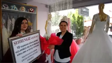 Uçan Süpürge'den 18 Yaş Sınırı Koyan Gelinlik Firması Sahibine Kutlama