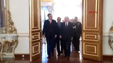 Erdoğan'ın Mabeyn Köşkü'nde Kabulleri