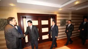 Ağrı ASKF'den Vali Musa Işın'a Ziyaret