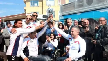 Avrupa Üçüncüsü Yosk'a Yalova'da Coşkulu Karşılama