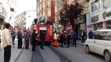 Soba Yangını Paniğe Neden Oldu