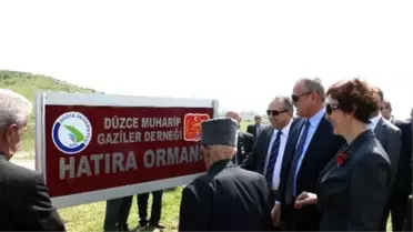 Üniversitede Muharip Gaziler Hatıra Ormanına Fidan Dikildi