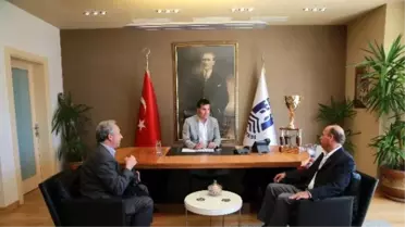 Bağımsız Adaydan Başkan Kocadon'a Ziyaret