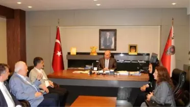 Gaziantep'te HDP'lilerden Emniyet Müdürü'ne Ziyaret