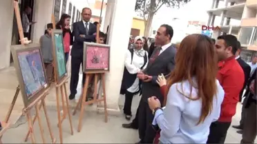 Nusaybin Hem Kursiyerlerinin El Emeği Göz Nuru Sergisi
