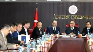 Türk ve Alman Bilim Heyetleri Almanya'da Düzenlenecek Kongre İçin Biraya Geldi