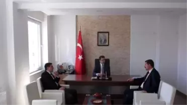Üniversite Müdürlerinden Kaymakam Kakillioğlu'na Ziyaret