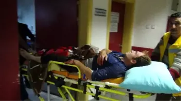 Ot Biçerken Ayağını Patpata Kaptırdı
