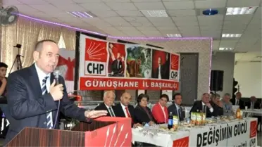CHP Grup Başkanvekili Hamzaçebi Gümüşhane'de