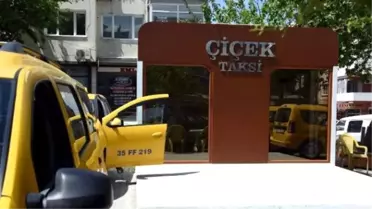 Aliağa'da Taksi Durakları Yenileniyor