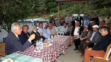 AK Parti Adayı Aydın, Gazipaşa'da Esnaf ve Köylüyle Buluştu
