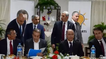 Efkan Ala Partililerle Buluştu