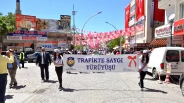 Karaman'da Trafikte Saygı Yürüyüşü