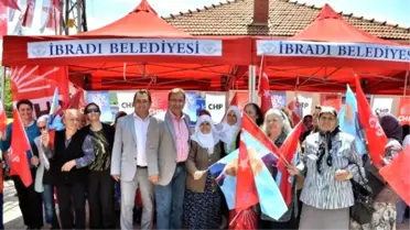CHP Adayı Budak, İbradı'da Onay İstedi