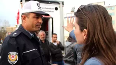 Erzurum'da CHP'nin Stant Açmasına Müdahale