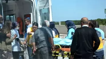 Bafra'da Trafik Kazası: 1 Ölü, 4 Yaralı