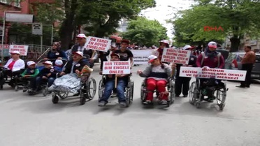 Burdur - Engelliler Farkındalık İçin Yürüdü