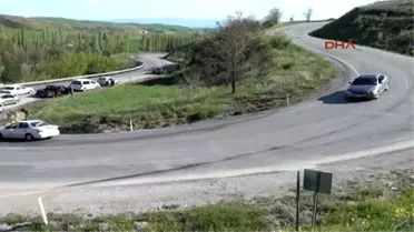 Çorum?da Lpg Yüklü Tanker Devrildi