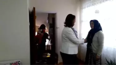 Şehit Eşine Anneler Günü Ziyareti