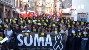 Beyoğlu'nda Soma İçin Yürüyüş...