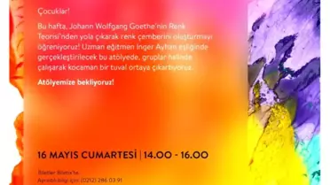 Çocuklar Renkleri Keşfederken İngilizcelerini Geliştirsin