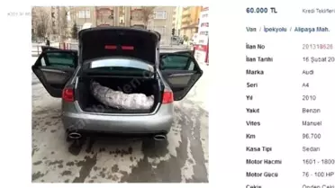 Sahibinden satılık Audi ilanındaki detay şaşkınlık yarattı