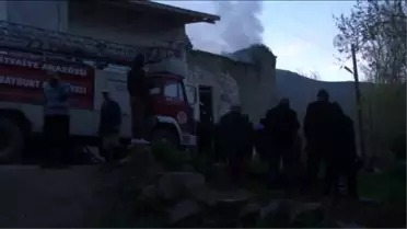 Bayburt'ta Yangın: 1 Ölü