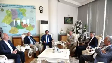 Tarihi Kentler Birliği Heyeti, Başkan Çakır'ı Ziyaret Etti