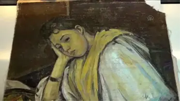 Ünlü Ressamın Tablosu Satılmak İstenirken Ele Geçirildi