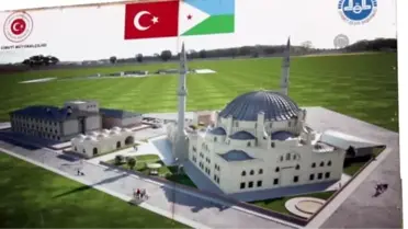 Cibuti'ye Sultan 2. Abdülhamid Han Camii