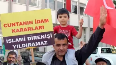 Gediz'de Mısır'daki İdam Kararlarına Tepki