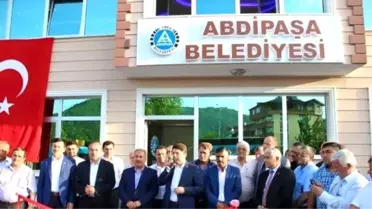 Tunç Abdipaşa Belediyesi Hizmet Binası'nın Açılışını Gerçekleştirdi