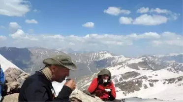 3 Bin 235 Rakımlı Samur Dağı'nda Kahve Keyfi