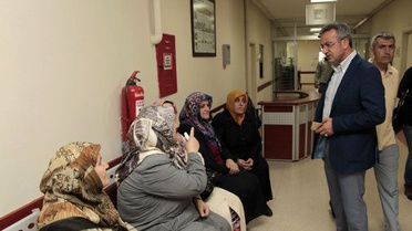 Köşker'den Hastalara Moral Ziyareti