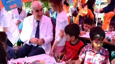 D.Ü.de Hasta Çocuklar İçin Bahar Şenliği Düzenlendi
