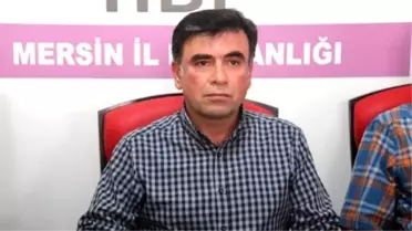 Hdp Mersin İl Başkanı: Bombalı Saldırının Sorumlusu AKP Yöneticileri