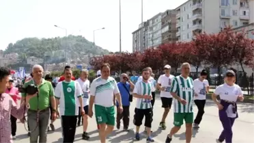 Giresun'da Yarı Maraton Koşuldu