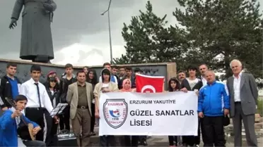 Güzel Sanatlar Lisesi'nden Tabyalar Yürüyüşü