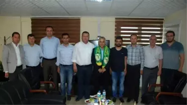 Milletvekili Adayı Boynukara'dan, Adıyaman 1954 Spor Kulübüne Ziyaret