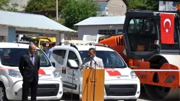 İl Özel İdaresine Alınan Araçlar Hizmete Başladı
